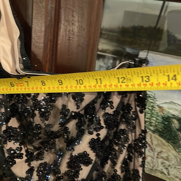 Express sequin 1 sleeve womens top size Small - Picture 8 of 10